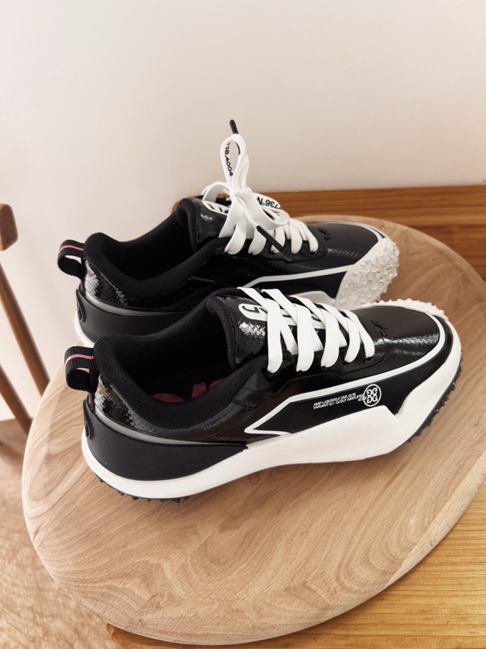 G/FORE G/18 LTD Release Black & White Golf Shoe - Picture 5 of 8